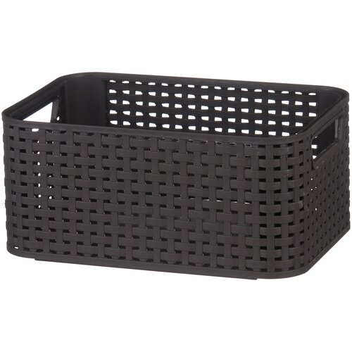 Корзина для хранения CURVER Rattan Style Box S, 28.5х29.5х13 см,