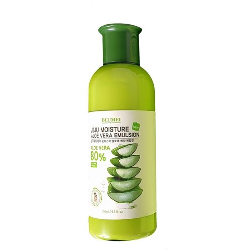 Blumei Jeju Moisture Aloe Vera Emulsion Увлажняющая эмульсия для лица с алоэ