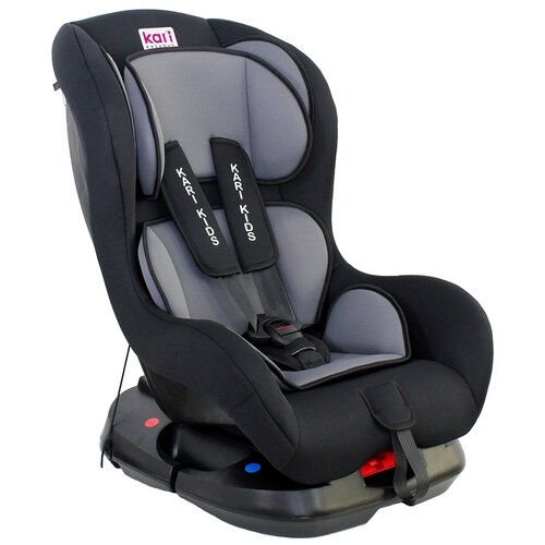 Автокресло гр. 0+/1 (0-18 кг) KK 303 lux KariKids, цвет: сер