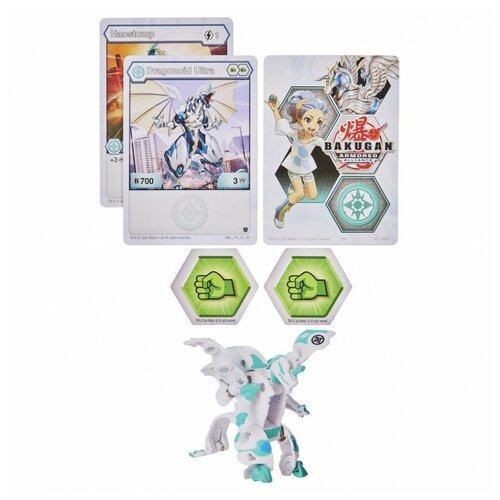 Bakugan Фигурка-трансформер S2 Ультра DragonoidWhite, 605588