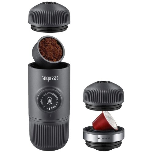 Кофеварка  рожковая Wacaco Nanopresso + NS adapter,