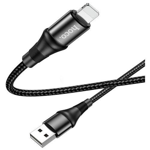 USB дата кабель Lightning, HOCO, X50, черный