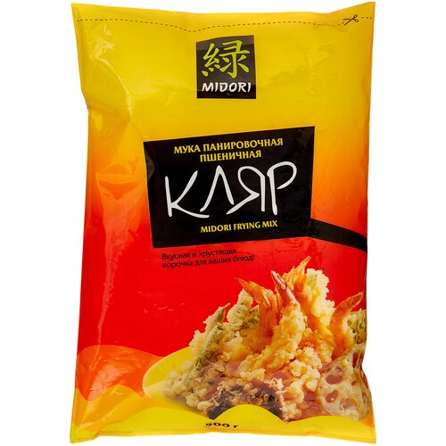MIDORI Мука панировочная пшеничная Кляр, 500 г