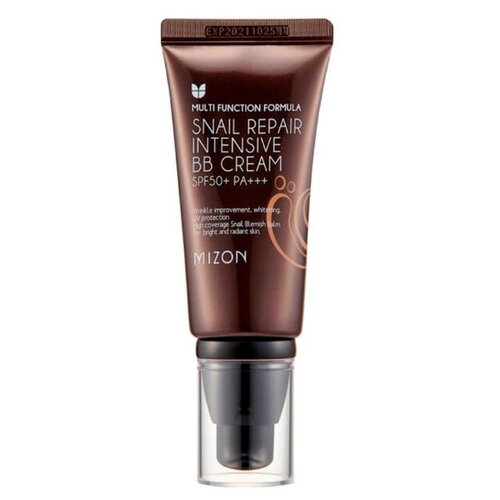 BB, CC и DD кремы Mizon BB крем Snail Repair Intensive, SPF 50, 50 мл, оттенок: 21