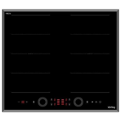 Индукционная варочная панель Korting HIB 68700 B Quadro,