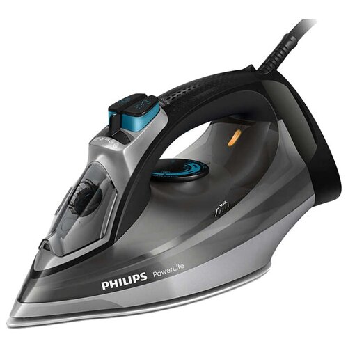 Утюг Philips GC2999/80 PowerLife, черный/серый/голубой