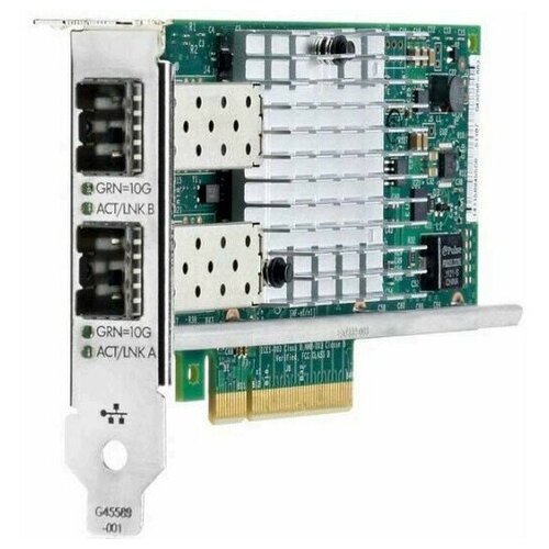 Сетевые адаптеры HPE Ethernet 10Gb 2-port SFP+ X710-DA2 Adapter, PCIe 3.0x8 f