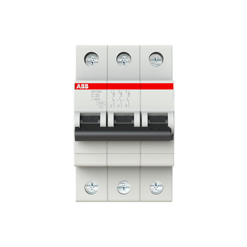 Автоматический выключатель ABB SH203 (C) 6kA 25