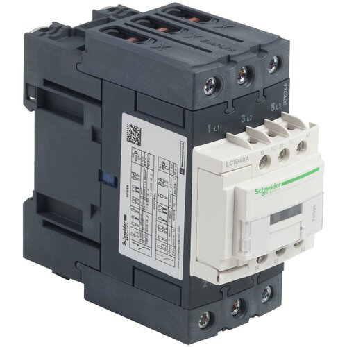 Контактор 3-х полюсный 40A 3НО 220В AC Schneider Electric, L