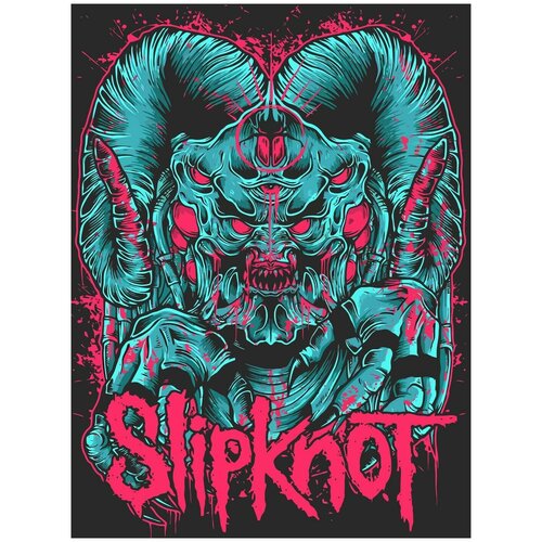 Картина по номерам на холсте Slipknot - 1