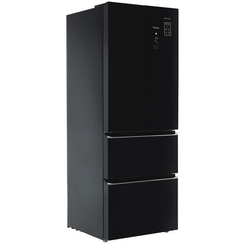 Холодильник TESLER RFD-361I BLACK GLASS