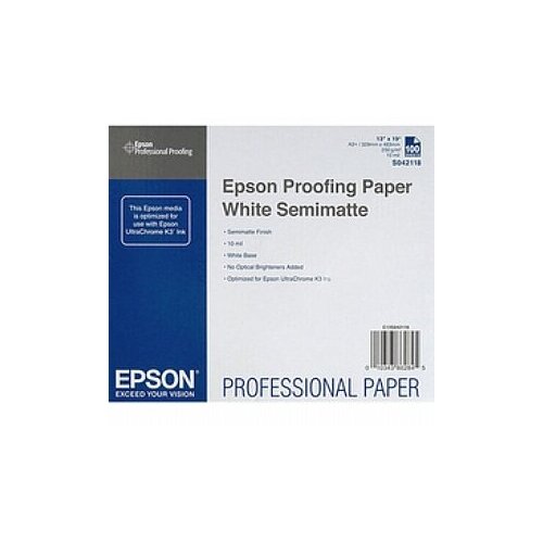 42118 Полуматовая фотобумага EPSON для цветопроб Proofing Pa