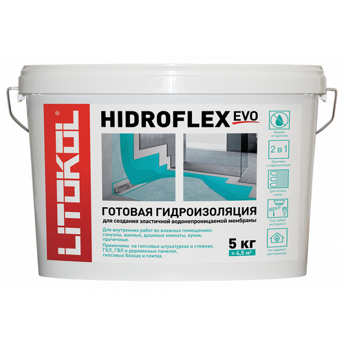 Гидроизоляция готовая LITOKOL HIDROFLEX (литокол гидрофлекс)