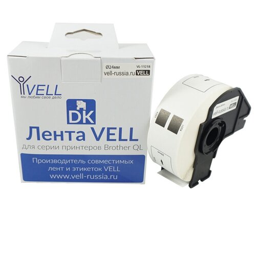 Лента Vell VL-B-DK 11218 (Brother DK11218) для QL570/710W/72