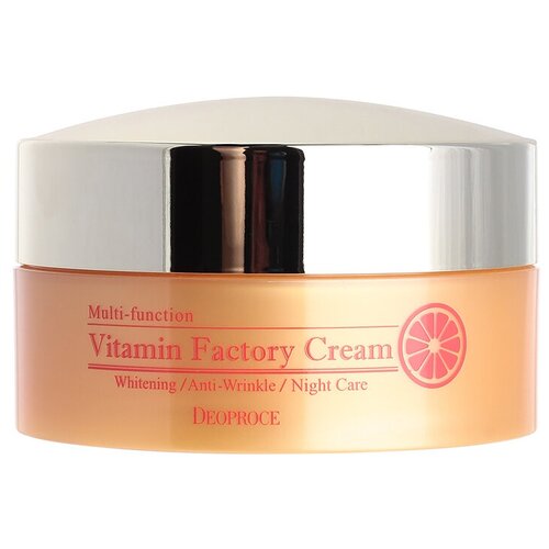 Крем ночной омолаживающий Deoproce Vitamin Factory Cream. 10