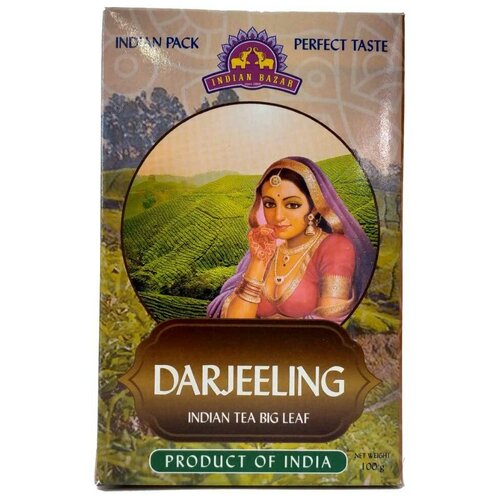 Чай черный Indian Bazar Darjeeling, 100