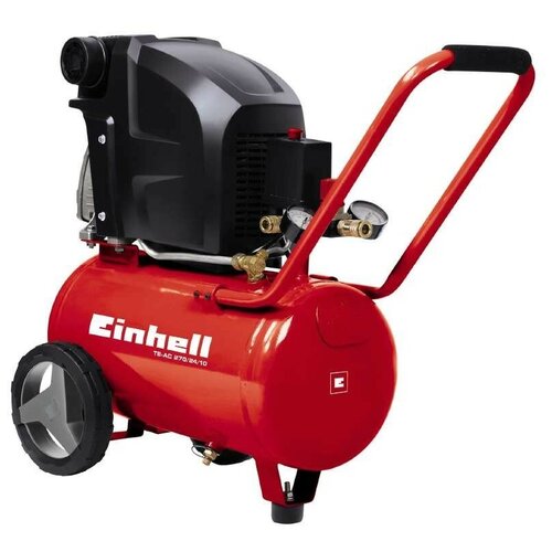 Компрессор масляный Einhell TE-AC 270/24/10, 24 л, 1.8 кВт