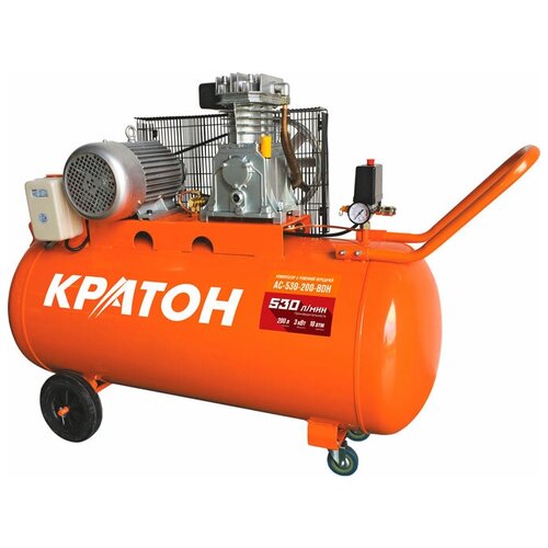 Компрессор масляный Кратон AC-530-200-BDH, 200 л, 3