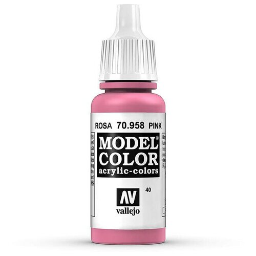 Краска акриловая Vallejo MODEL COLOR 17ML. PINK