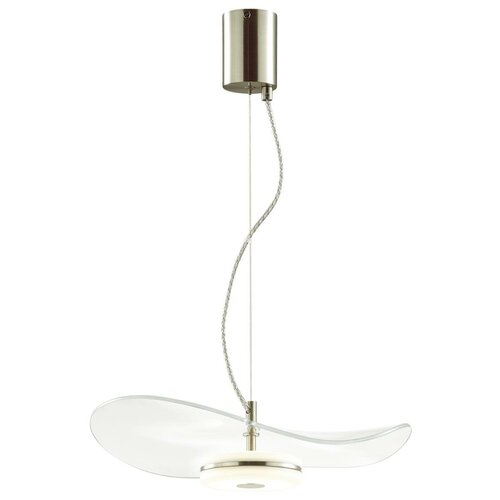 Подвес Odeon Light Fluent, никель/прозрачный, арт.4860/13L