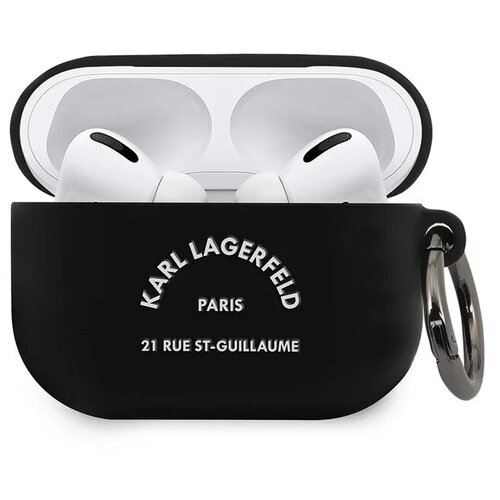   Яндекс Маркет Lagerfeld для Airpods Pro чехол Silicone case with ring RSG 