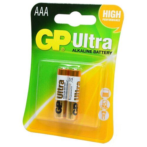 GP Батарейка GP 24A Ultra BL2, 2шт