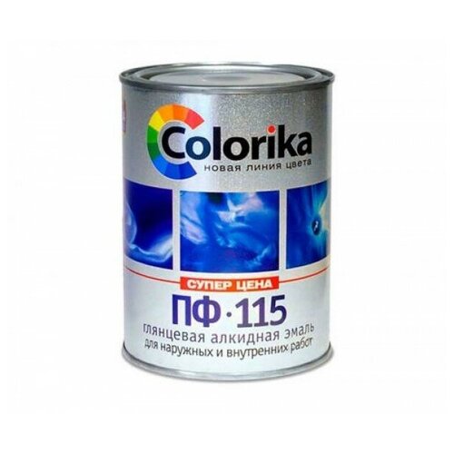 Эмаль ПФ-115 Colorika изумрудная 1,8 кг .