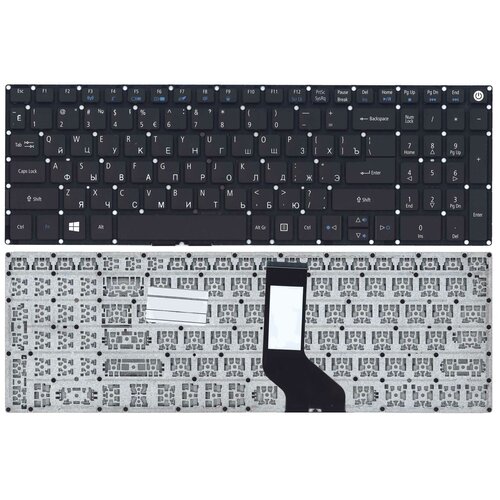 Клавиатура для ноутбука Acer Aspire E5-573 черная