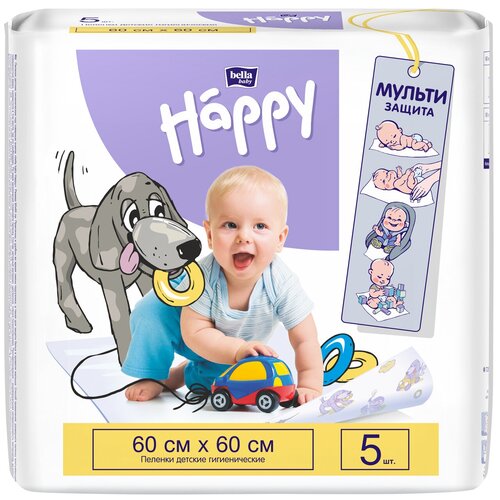 Пеленки, клеенки bella baby Happy Одноразовые пелёнки для детей bella baby H