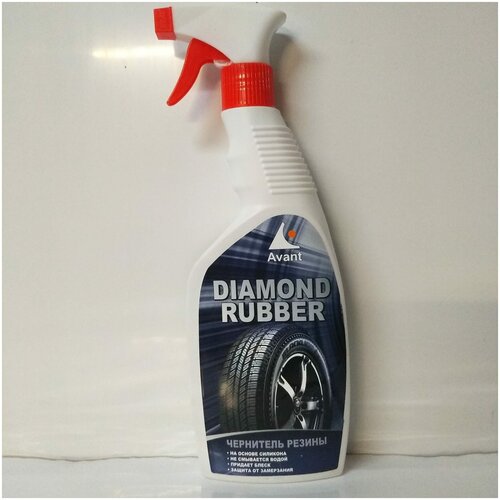  Чернение резины для автомобиля Diamond rubber 600ml