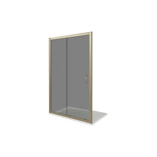 Душевая дверь Good Door Jazz WTW 130х185 тонированная, бронз