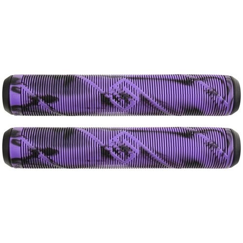 Грипсы Striker Thick Logo Grips (Черный-Фиолетовый)