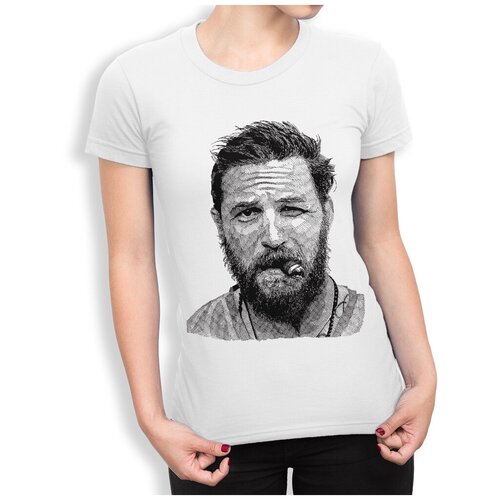 Футболка Dream Shirts Том Харди Женская белая 3XL
