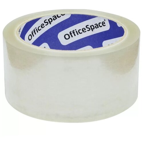 Клейкая лента упаковочная OfficeSpace, 48мм*66м,