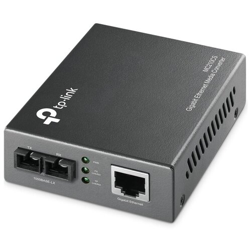   Яндекс Маркет Медиаконвертер TP-Link MC210CS 1000Mbit RJ45 1000Mbit SC v4