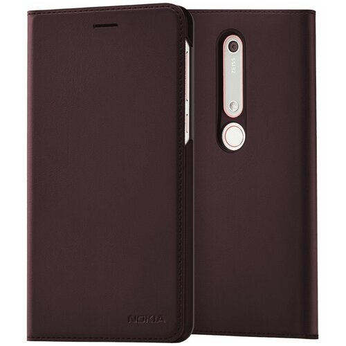 Чехол-книжка Nokia CP-308 для Nokia 6.1 iron red
