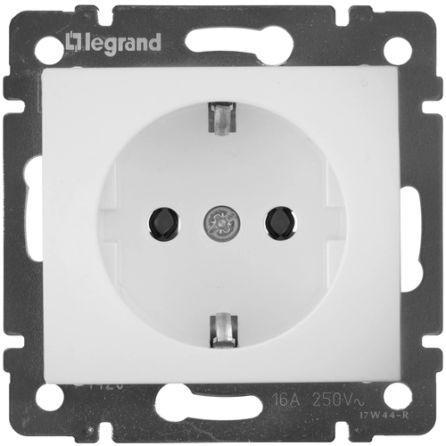 Розетка Legrand 774420 Valena Classic, 16 А, с заземлением