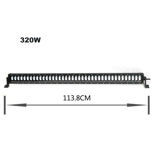 Светодиодная балка (фара прожектор) 320W 105x8x9см