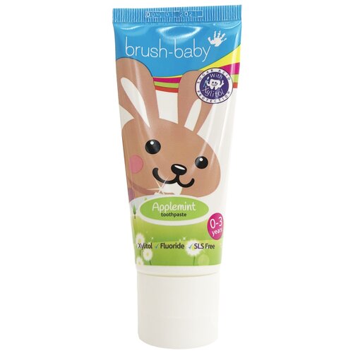  Зубная паста Brush Baby BRB092 0-3 лет Applemint, 50