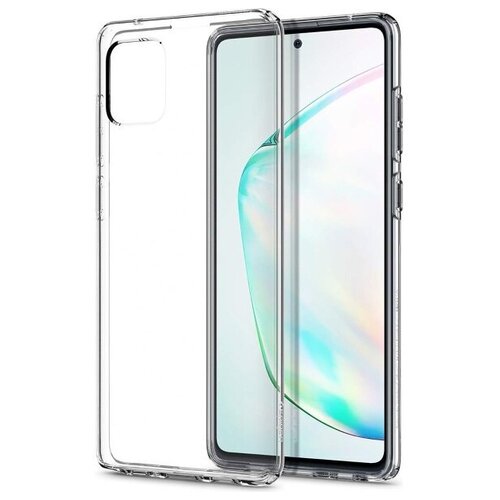 Силиконовый чехол Samsung Galaxy Note 10 Lite прозрачный