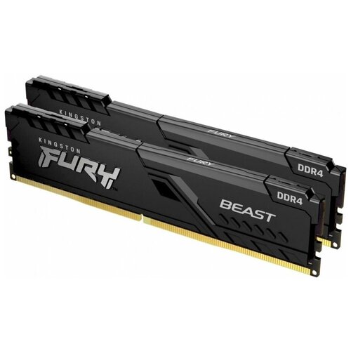 Модуль памяти Kingston Fury Beast KF436C17BBK2/16 DDR4 - 2x 