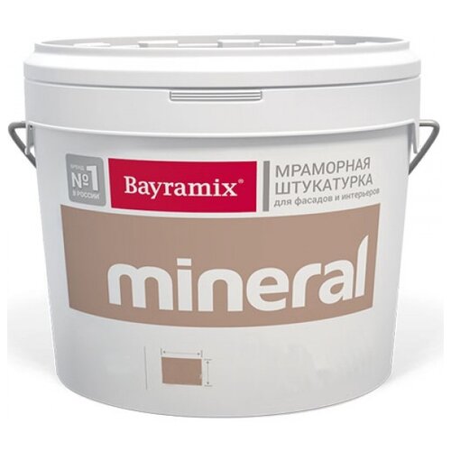 Декоративное покрытие Bayramix Мраморная штукатурка Mineral,