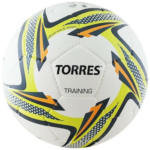 Футбольный мяч TORRES Training (F31854/ F31855) белый/зелены