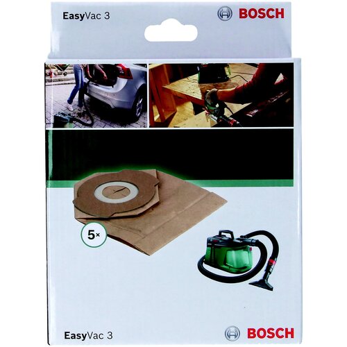 Bosch Бумажный мешочный фильтр для VAC3 5 шт 2609256F34