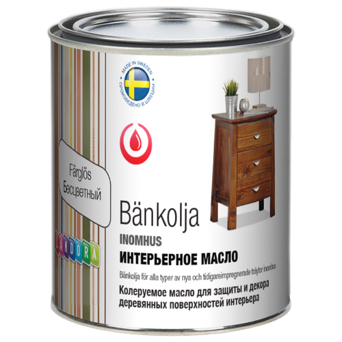 Масло Landora интерьерное Bankolja, бесцветный, 2.2