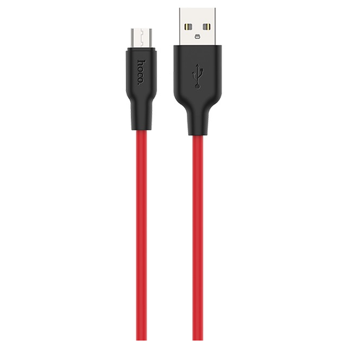 Кабель Hoco X21 Plus USB - MicroUSB, 1 м,