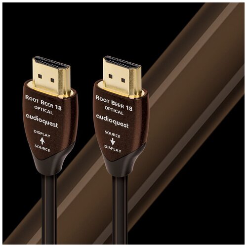 Кабель HDMI AudioQuest HDMI ROOT BEER 18 PVC 15.0 m