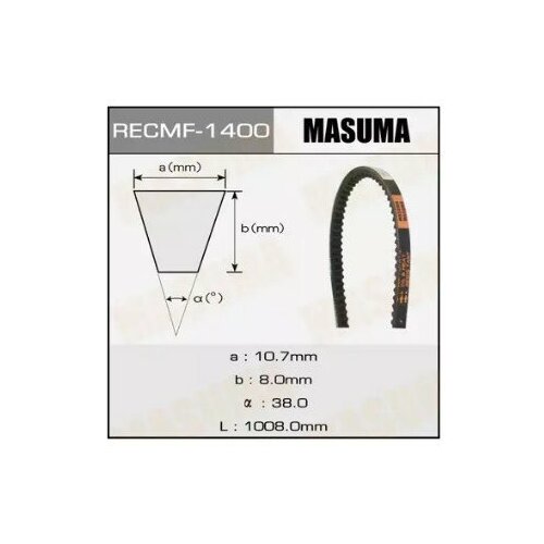 Ремень Клиновидный Masuma 1400 10x1008мм 02117-02011 Masuma арт.