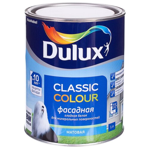 Фасадная краска Dulux Classic Colour BW 5 л