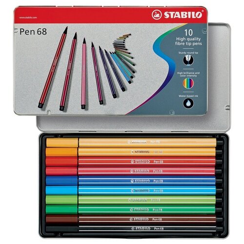 STABILO Фломастеры Pen 68 (6810-6), 10